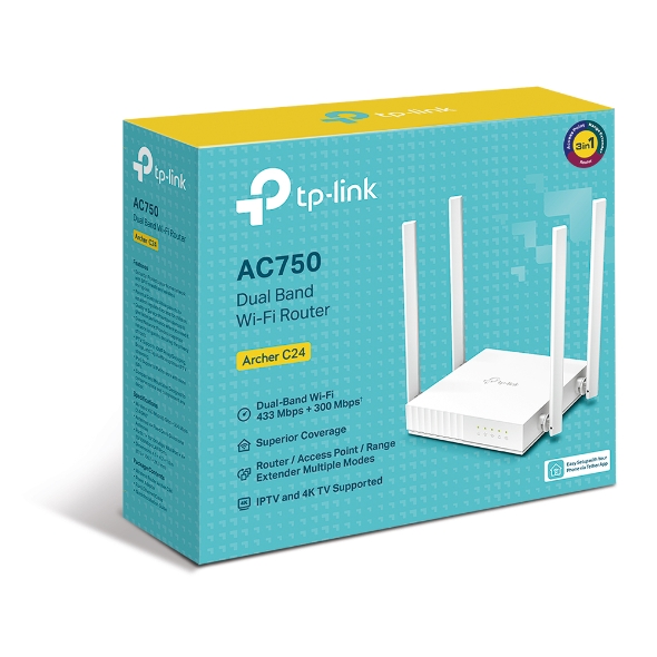 TP-Link Archer C24 AC750 Router